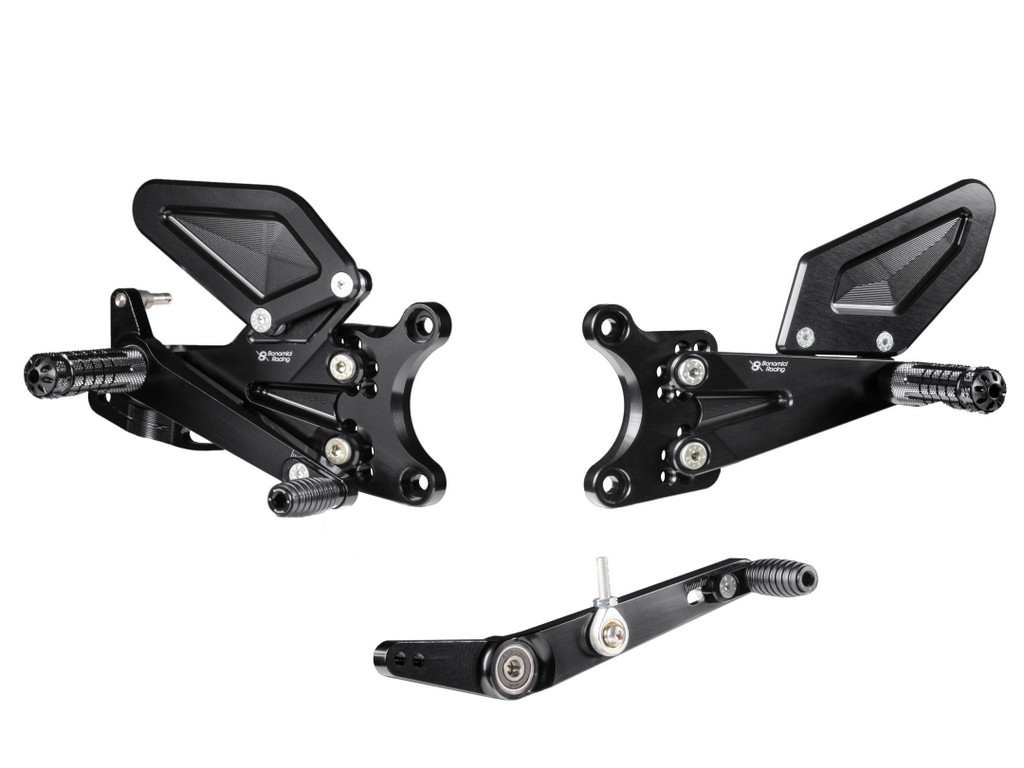 Bonamici Racing Aluminium Rearsets for the Yamaha YZF-R6 2017-2022 Bonamici Racing Aluminium Rearsets for the Yamaha YZF-R6 2017-2022